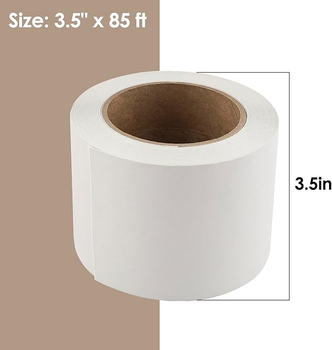 Lineco, Archival Self-Adhesive Frame Sealing Tape. Acid-Free, Non-Yellowing, for Seal Framing Backs, DIY, Crafts, Gray, 3.5 in x 85 ft. Pack of 1