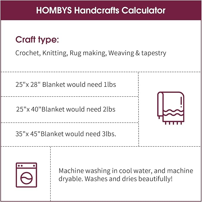 HOMBYS 8 Pack Giant Chunky Yarn for Crocheting and Knitting, Super Bulky Large Soft Fluffy Tie Dye Plush Fuzzy Mixed Color Thick Chenille Yarn (Wine Red, Grey, White)