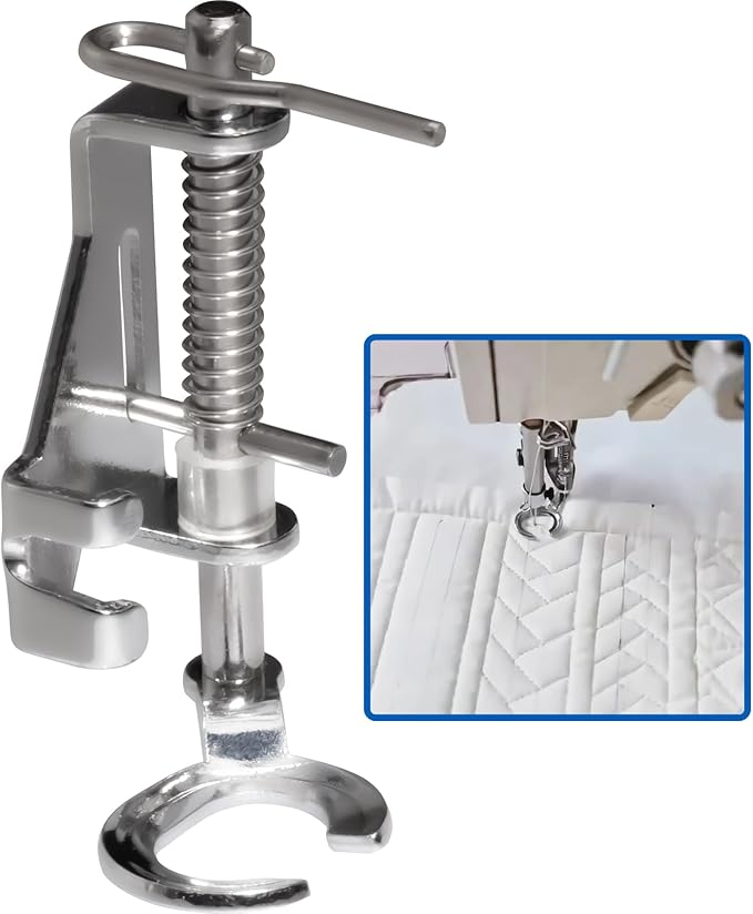 Metal Open Toe Free Motion Quilting Darning Presser Foot for Brother Singer Babylock Janome New Home Other Sewing Machines