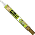 PM-15, Eco-Friendly Paint Marker, Alcohol-Based & Xylene-Free, Waterproof & Permanent, 10ml, 2.3mm Tip, 8 Bonus Tips, Made in USA, Gold 8 Pack