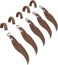 Sthmeyue Mug Handle Carving Tool, Pottery Handle Making Tools Set,5 PCS Walnut Wood Handle Sculpting & Carving Tools, Durable & Comfortable, Ideal for Shaping Clay Cup Handles