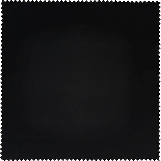 Solid Black Charm Pack Fabric, 84 5-inch Cotton Fabric Squares for Quilting