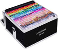 Alcohol Markers 262 Colors with Base Support, Drawing Art Markers Perfect for Students Kids and Adults Comics Sketching Illustration Artistic Creation Gift