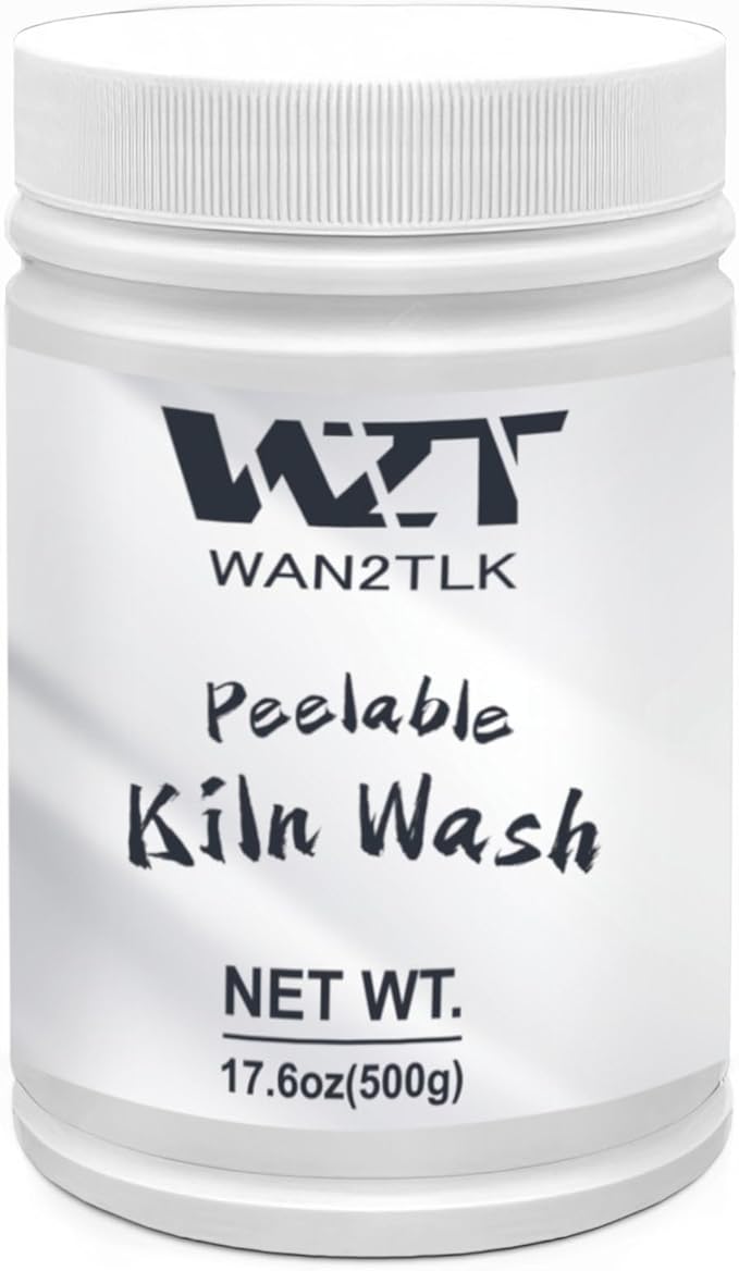 Liquid Kiln Wash 17.6 oz, Prevent Glaze from Sticking to Kiln Shelves, Microwave Kiln for Clay Pottery Ready to Use Liquid
