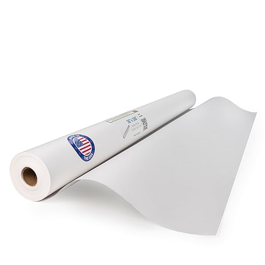 IDL Packaging White Butcher Paper 36" x 2160" (180 feet) - USA-Made Natural Butcher Paper Roll for Meat and Fish - Uncoated, Unwaxed & Food-Grade Material for Smoker, Grilling & BBQ by IDL Packaging
