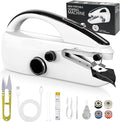 Handheld Sewing Machine, Portable Hand Sewing Machine with Sewing Kit, Dual Speeds, Easy to Use for Adults and Beginners, Ideal for Sewing Clothes, Fabrics and DIY