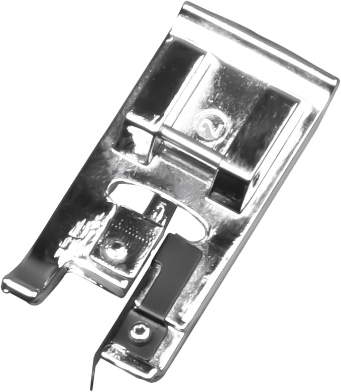Overlock Overcast Presser Foot and 1/4 inch Snap on Foot w/Guide Fit for All Low Shank Snap-On Singer, Brother, Babylock, Janome, Kenmore,More Sewing Machine(Set2-Overlock Vertical Foot)