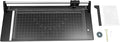 Professional Rotary Paper Cutter, 24"/36" Cut Length Papers Trimmer, Rotary Paper Trimmer with Clear Window, 65# Steel Rotary Bypass Cutter for Precise Paper Label Photo Craft (24")