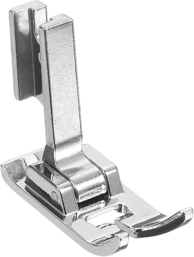HARFINGTON High Shank Open Toe Foot 7mm Stainless Steel Presser Foot Satin Stitch for Sewing Machine 7301H