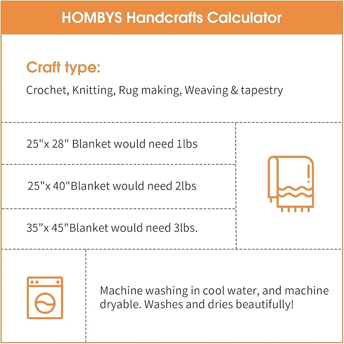 HOMBYS 8 Pack Assorted Chunky Yarn for Crocheting,Super Bulky Large Soft Fluffy Yarn,Plush Fuzzy Yarn,Thick Chenille Yarn for Hand Knitting/Arm Knitting,4 Buttercup,4 Orange(27yds,8 oz Each Skein)