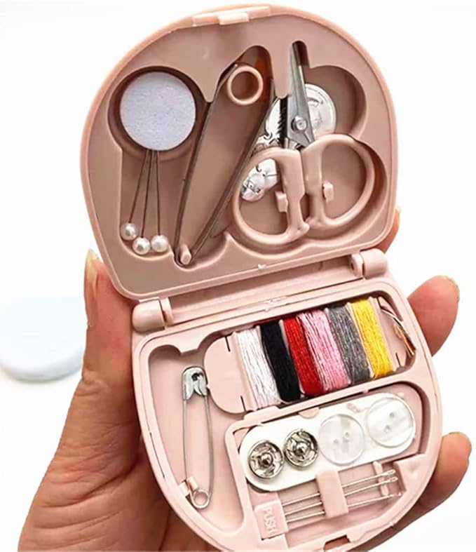 Mini Sewing Box, Cute and Convenient Small Needle Bag, Home Sewing Tool, Combination Set
