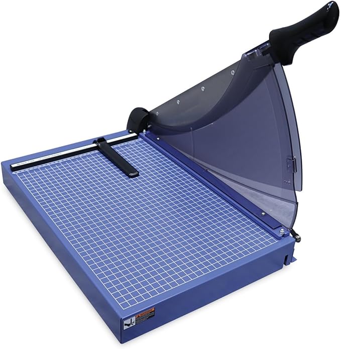 United Office Products T18P Professional Guillotine Paper Trimmer, Sturdy Metal Base, 18" Cut Length, 40 Sheet Capacity, Paper Cutter for Offices, Schools and Crafts