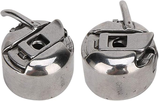2Pcs Bobbin Reverse Case, Bobbin Case Shuttle Shell Sewing Machine Accessories Household Machines Part for Singer 15-88, 15k88, 15-90, 15-91