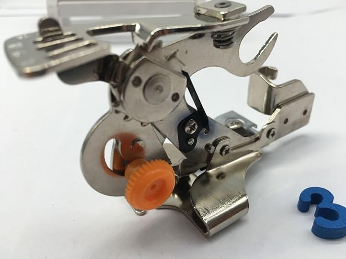 HONEYSEW Ruffler Foot for Singer Brother Juki Low Shank Sewing Machine (3 Style)