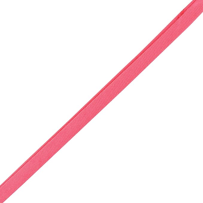 Mandala Crafts 55 Yards 1/4 Inch Hot Pink Double Fold Bias Tape for Sewing - Bias Binding Tape for Quilting Binding, Hemming, Seam, and Fabric Piping