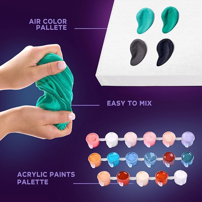 OKTO Art Kit Fashion Corgi | Arts & Crafts DIY Painting with Modeling Claу | Claу Kit for Painting | Painting Kits for Adults for Home Decoration Claу for Adults
