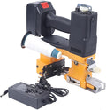 Handheld Electric Sewing Machine 1700 Stitches/Min 7-9mm 210W High Speed Wireless Portable Electric Bag Stitching Closer Sack Seal Sewing Machine for Feed Sacks Jute Bags Seed Bags Rice Bags