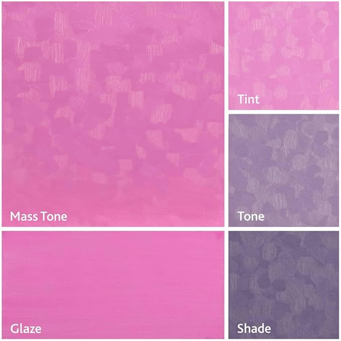 Tusc & Pine Artist Oil Paint - Luminous Magenta, 150 ml, Non-Yellowing, Rich & Creamy Consistency, Maximum Pigment Load, Small Batch Milled Oil Paints Made in the USA for Professional Artists