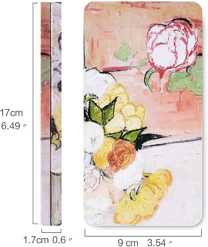 Portable Watercolor Paint Palette with Tins, Lightweight Empty Full Pans with Magnetic Squares, Metal Paint Tray Palettes for Travel, Acrylics Painting and Art, 20Full Pans,Champs Rose