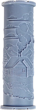 Cottage Clay Texture Roller (4") - Winter Set #01 - Embossing Pattern Roller for Polymer & Ceramic Clay, Pottery & Crafts