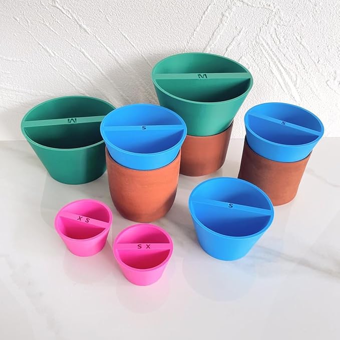 3 Pcs Rim Cone Pottery Tool, Multiple Sizes Ceramic Clay Pottery Molds 3D Printed Pottery Rim Fixing Tools DIY Pottery and Painting Crafts