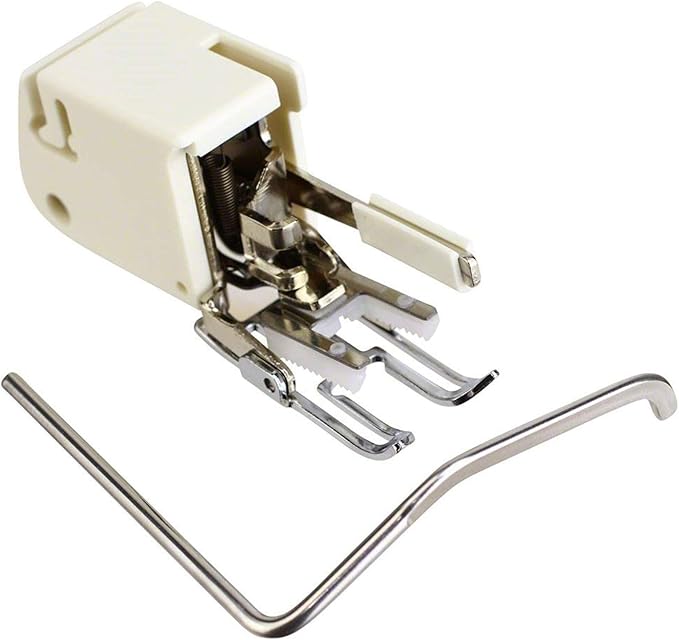 Even Feed Walking Foot Sewing Machine Presser Foot (5mm) 214875014 for Brother Singer Janome