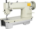 Heavy Duty Sewing Machine, Double Thread, 3000spm Industrial Sewing Machine, Adjustable Stitch Length, Low Noise, Straight Stitch, Professional Garment Maker, for Home, Studio, Shop