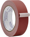 WOD GTC12 Gaffer Tape, Brown Low Gloss Finish Film, 1.5 inch x 60 ft. Residue Free, Non Reflective Cloth Fabric, Secure Cords, Water Resistant, Photography, Filming Backdrop, Production