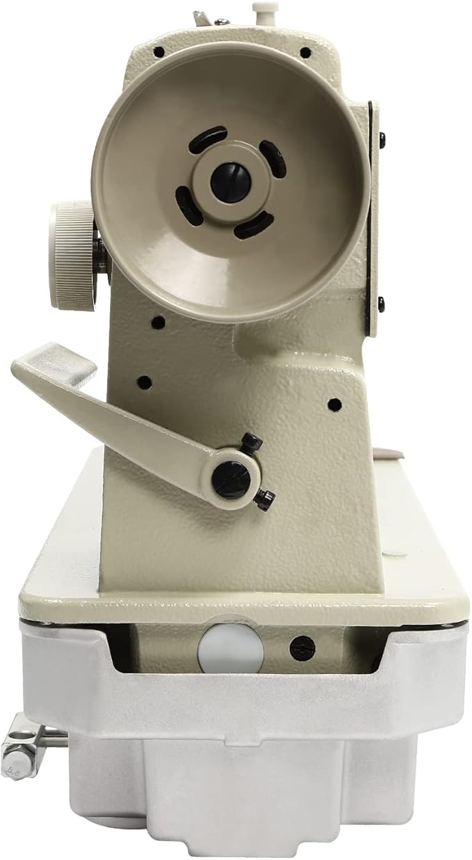 Industrial Straight Stitch Sewing Machine Head 6150 with Adjusting Stitch Clamp & Oil Quantity Monitoring Port & Replaceable Presser Foot, for Home Sewing and Repairing Shoes (US STOCK)