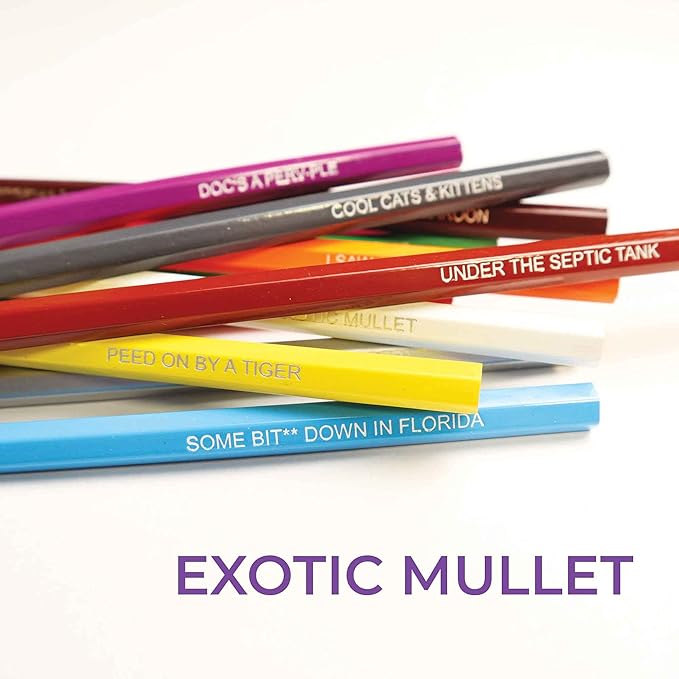 Exotic Colors - Tiger King Inspired Parody Colored Pencils