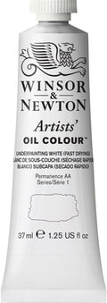 Winsor & Newton Artists' Oil Color, 37ml (1.25 oz) Tube, Underpainting White