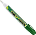 PM-36 Paint Marker, 2.3mm Bullet Tip, Permanent & Waterproof, DIY Crafts, Drawing, Glass, Ceramic, Stone, 6 Bonus Reversible Tips, Made in USA, Green 6 Pack