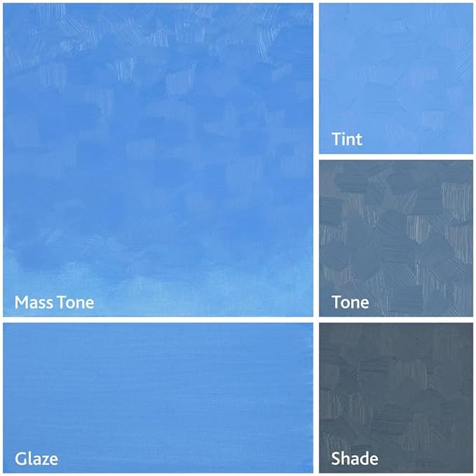 Tusc & Pine Artist Oil Paint - Kings Blue Deep, 150 ml, Non-Yellowing, Rich & Creamy Consistency, Maximum Pigment Load, Small Batch Milled Oil Paints Made in the USA for Professional Artists