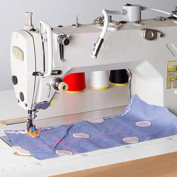 Magnetic Positioning Quilting Laser Light For Sewing Machine, Usb Red Line Positioning Quilting Light With Line/Cross/Dot, 360° Flexible Hose, Sewing Machines Precision (Dots (red light),100WM)