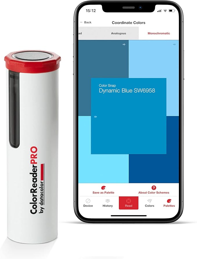 Datacolor ColorReader Pro – Identify Paint Color Instantly – Professional Color Matching Tool - Designed For Painters, Designers and Facility Managers