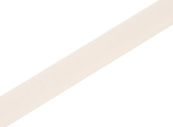 Mandala Crafts 55 Yards 1/4 Inch Cream Double Fold Bias Tape for Sewing - Bias Binding Tape for Quilting Binding, Hemming, Seam, and Fabric Piping