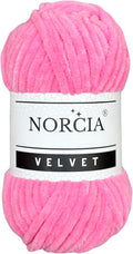 Soft Velvet Yarn Chenille Yarn for Crocheting Super Bulky 100g (74.3 yds) Baby Blanket Yarn for Knitting Amigurumi Yarn for Crochet Weaving Craft (Pink, 1 Skein)