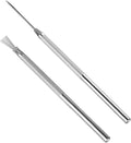 2 in 1 Clay Needle Tools Sculpting Ceramics Pottery Carving Tools for Model Clay Supplies, Ceramic & Pottery Tools Includes Sculpture Feather Pin & Detail Needle Carving Tools Sets, 4PCS, LXLVOUEG