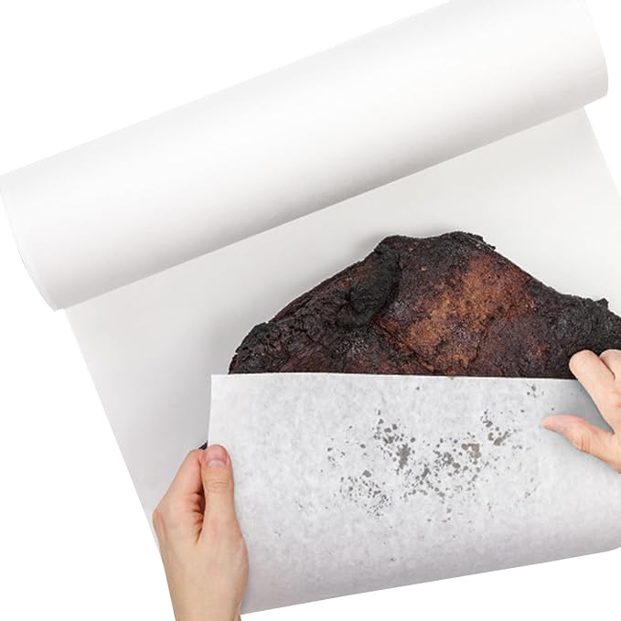 Butcher Paper Roll 36" x 164ft, White Kraft Wrapping Paper 80GMS for BBQ Smoker Freezing Grilling Meat, Unbleached & Unwaxed & Uncoated, Perfect as Craft/Drawing/Gift Package Paper/Table Cover