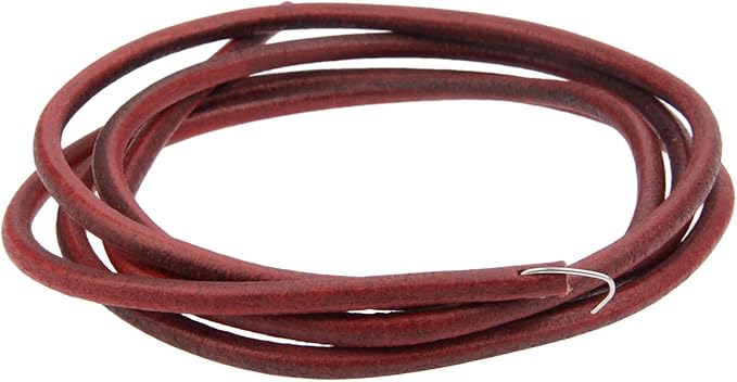 Sewing Machine Belt, 6FT Leather Belt for Singer Treadle Sewing Machine, Leather Belt Antique Treadle Parts + Hook