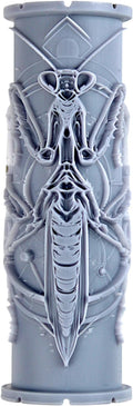 Praying Mantis Clay Texture Roller (4") - Insect Set #01 - Embossing Pattern Roller for Polymer & Ceramic Clay, Pottery & Crafts