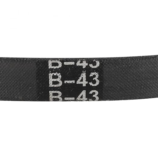 uxcell B-43 V-Belts 43" Inner Length, B-Section Rubber Drive Belt