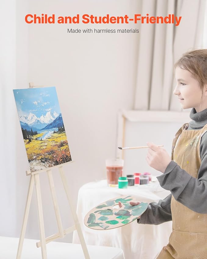 VEVOR Canvas Boards for Painting, 8 x 10 Inch White Canvases for Painting, 72 Pack Painting Canvas Panels for Sketching, Acrylic and Oil Painting, Watercolor, Paint Canvas for Kids and Professionals