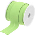 MECCANIXITY 1 Inch Single Fold Bias Tape Cotton Continuous Bulk Bias Tape for Sewing, Seaming Quilting Hemming Binding Crafts (Green 10 Yards)