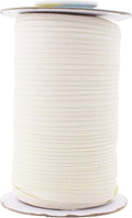 Mandala Crafts 55 Yards 1/4 Inch Ivory Double Fold Bias Tape for Sewing - Bias Binding Tape for Quilting Binding, Hemming, Seam, and Fabric Piping