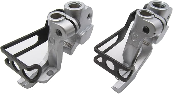CKPSMS Brand - #KP-205-LN+KP-205-RN Left and Right Edge Presser Foot Compatible with/Replacement for Durkopp Adler Brand 204-370 205-370
