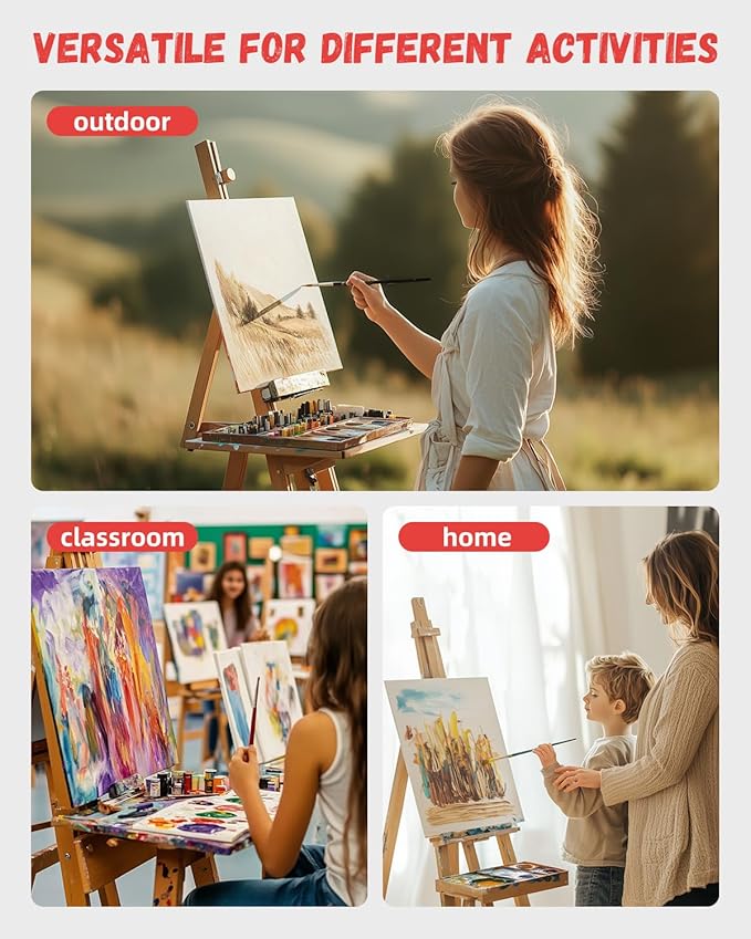 Simetufy 5x7 Inch 96 Pack Small Painting Canvas Boards Mini Blank Canvas Panels, Primed Acid Free for Oil Paint,Watercolor,Acrylic Paint