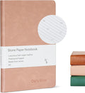 Daily Bliss Stone Paper Journal Premium A5 Hardcover Vegan Leather Notebook Journal | 160 Pages | Premium Quality Professional Notebook For Men and Women |Comes With Gift Box Waterproof Notebook