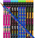 ArtCreativity Happy Birthday Pencils, Set of 24, Cool Writing Pencils with Colorful Birthday Salutations, Birthday Party Favors, Party Goody Bag Fillers, Teacher Supplies for Classroom