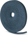 Ringsun 1/8 Inch Wide Flat Leather Strips for Crafts, Shoe Laces Boot Laces Full Grain Leather Straps Cord String for Crafts, Tooling (2mm Thick 72.5 Inches Long Blue)